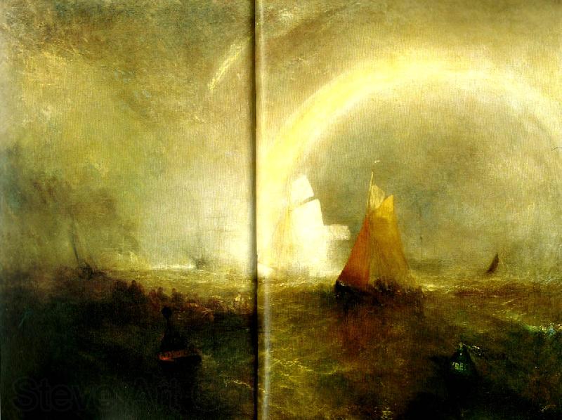 J.M.W.Turner the wreck buoy Germany oil painting art