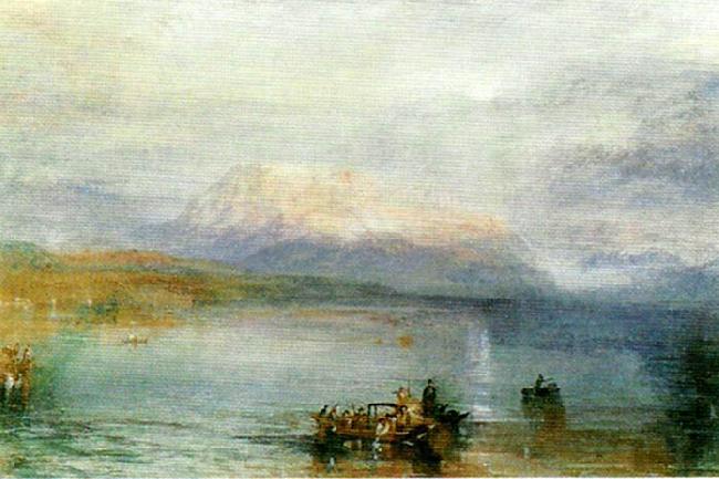 J.M.W.Turner the red rigi France oil painting art