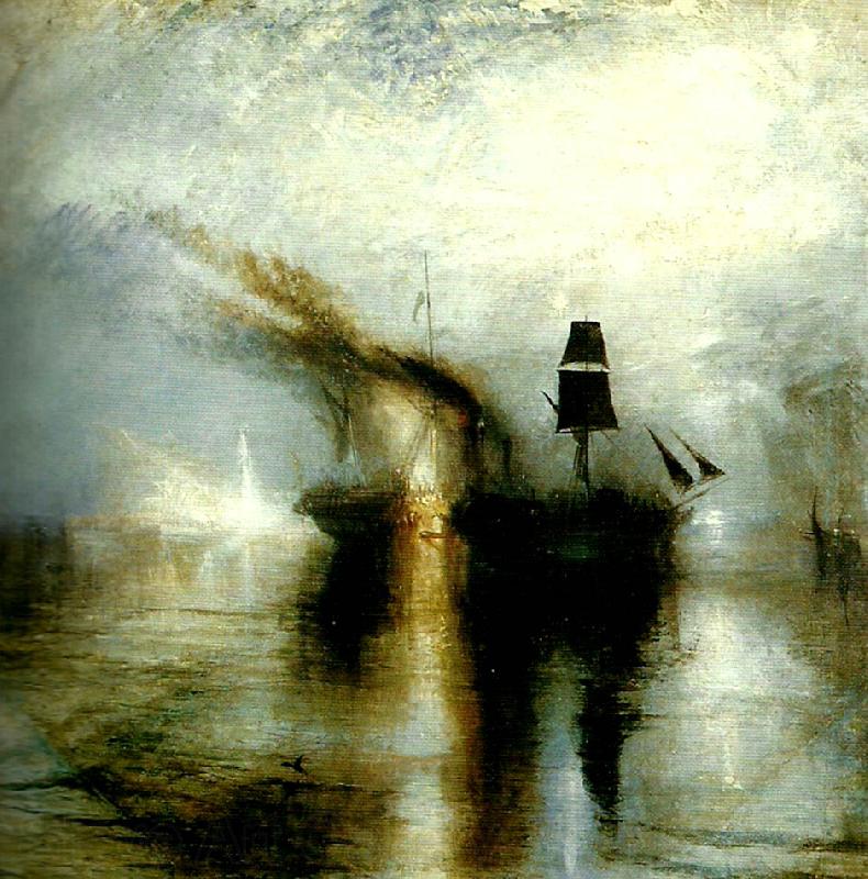 J.M.W.Turner peace burial at sea France oil painting art