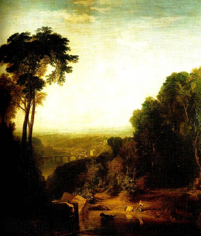 J.M.W.Turner crossing the brook Germany oil painting art