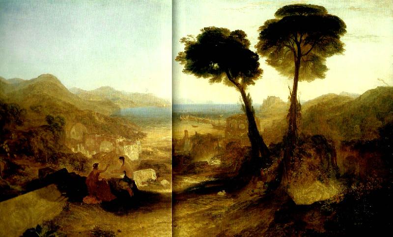 J.M.W.Turner the bay of baiae with appllo and the sibyl Germany oil painting art