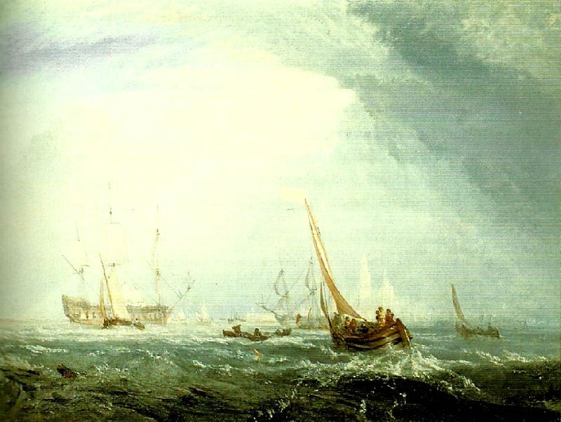 J.M.W.Turner van goyen looking out for a subject Norge oil painting art