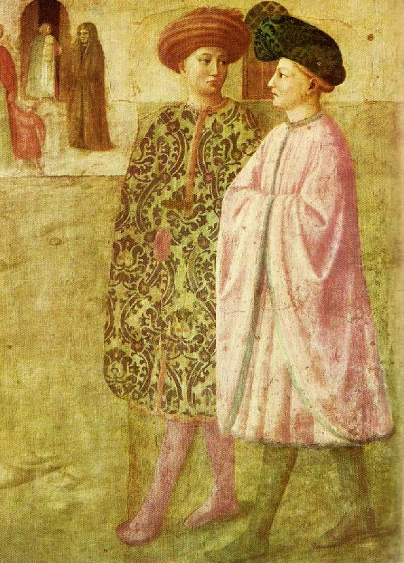 Masolino florentinska ynglingar omkring Germany oil painting art