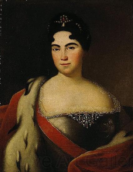 Anonymous Portrait of Catherine I Portraiture Spain oil painting art