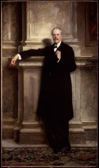 J.S.Sargent 1st Earl of Balfour Norge oil painting art
