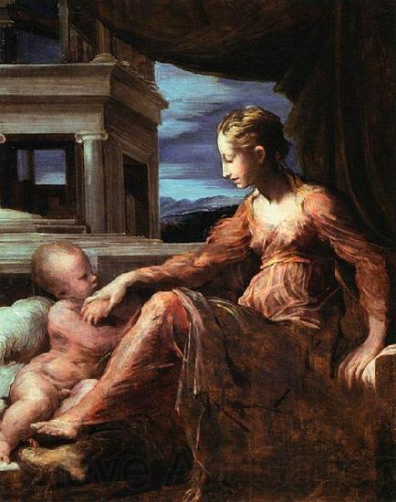 PARMIGIANINO Virgin and Child France oil painting art