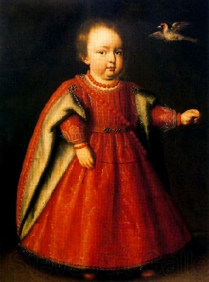 Titian Retrato de un principe Barberini Norge oil painting art