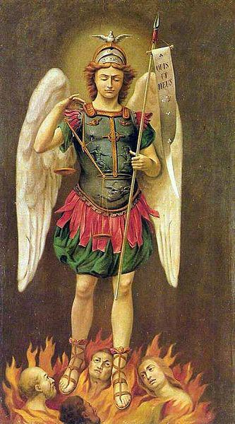 Anonymous Saint Michael Archangel France oil painting art