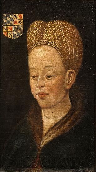 Anonymous Portrait of Margaret of Bavaria France oil painting art