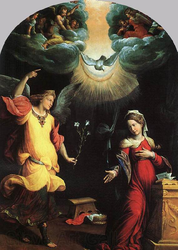 Garofalo The Annunciation Norge oil painting art
