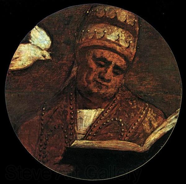Titian St Gregory the Great Spain oil painting art