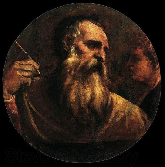 Titian St Matthew Norge oil painting art