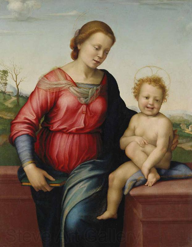 FRANCIABIGIO Madonna and Christ Child France oil painting art