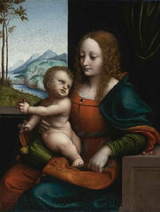 GIAMPIETRINO The Virgin and Child Norge oil painting art