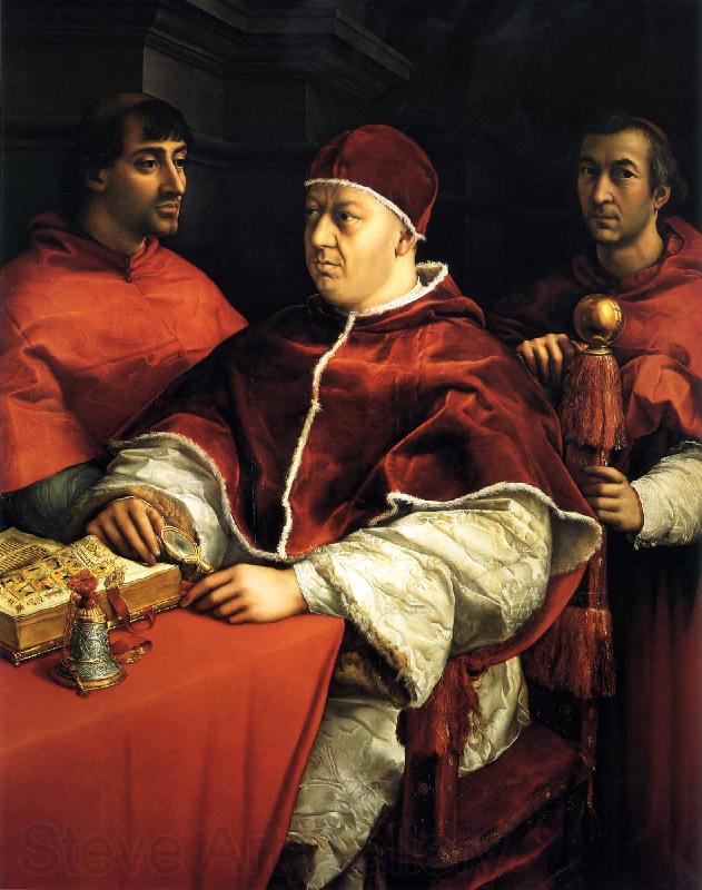 Raphael Portrait of Leo X Spain oil painting art