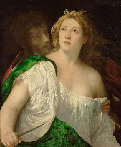 Titian Tarquin and Lucretia Germany oil painting art