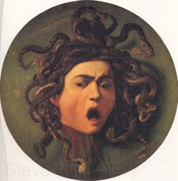 Caravaggio Medusa Norge oil painting art