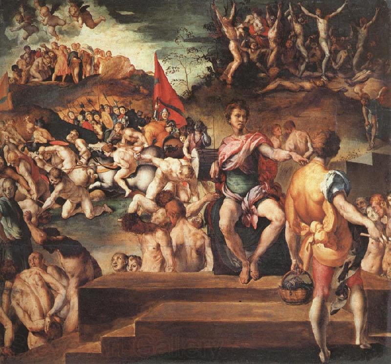 Pontormo Martydom of St.Maurice and the Theban Legions France oil painting art