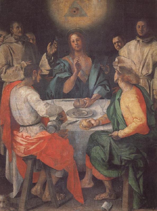 Pontormo The Supper at Emmaus Norge oil painting art