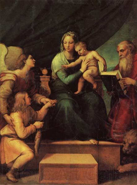 Raphael The Madonna of the Fish Spain oil painting art