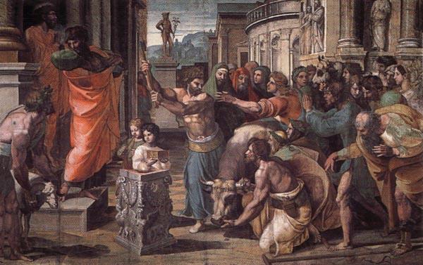 Raphael The Sacrifice at Lystra France oil painting art