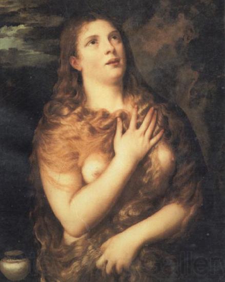 Titian St Mary Magdalene Norge oil painting art