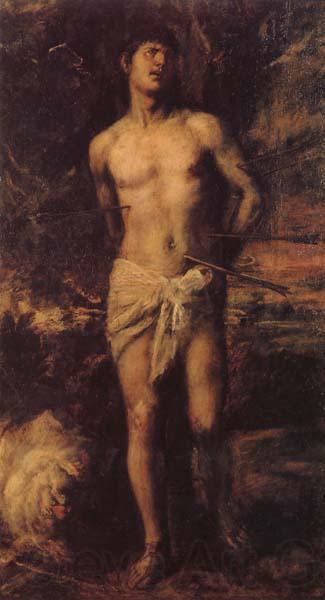Titian St.Sebastian Norge oil painting art