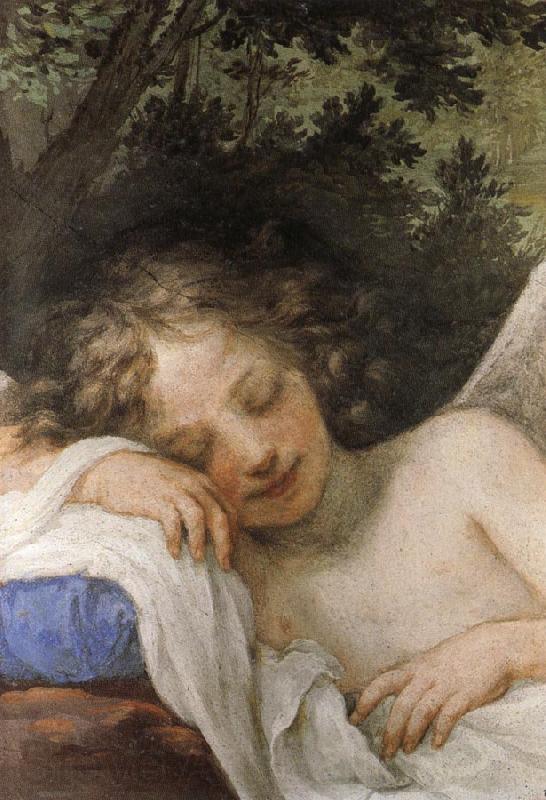 Volterrano Sleeping Cupid Norge oil painting art