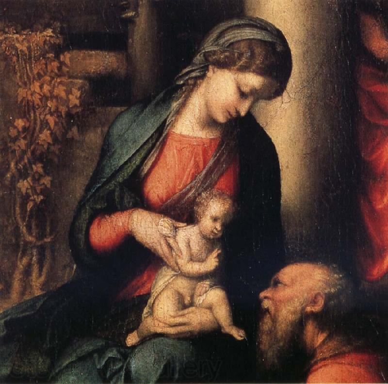 Correggio Details of Adoration of the Magi Spain oil painting art