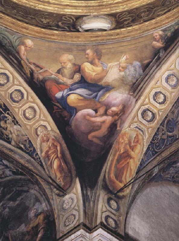 Correggio Pendentive with Saint Jerome and Saint Mattehew Spain oil painting art