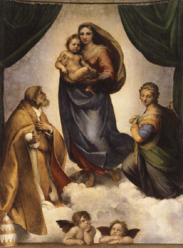Raphael The Sistine Madonna Spain oil painting art