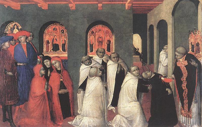 SASSETTA Miracle of the Eucharisty Spain oil painting art