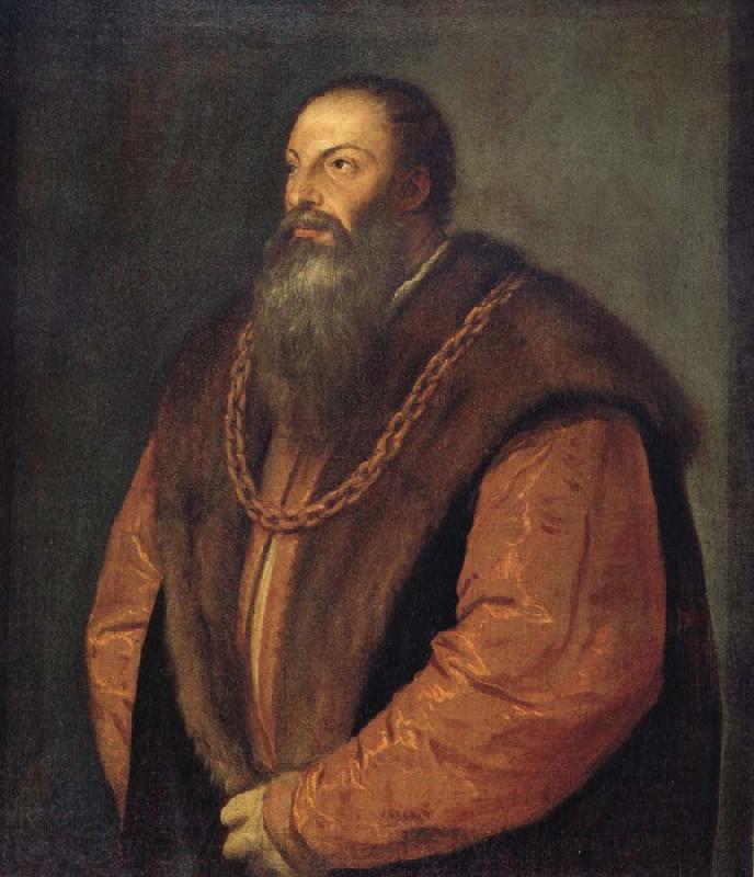 Titian Pietro aretino France oil painting art