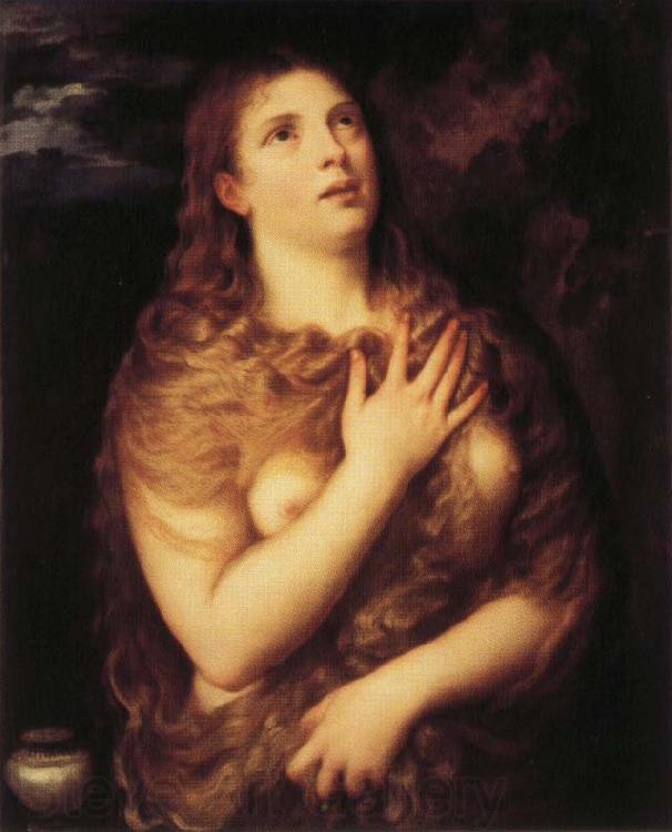 Titian The PenitentMagdalen Norge oil painting art