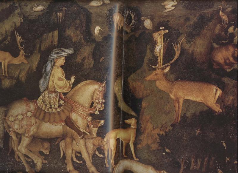 PISANELLO The Vision of St Eustace (mk08) Norge oil painting art