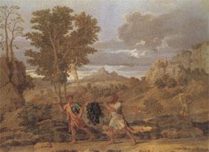 Poussin Apollo and Daphne (mk05) Germany oil painting art
