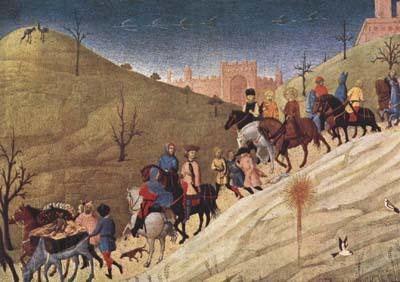 SASSETTA The Procession of the Magi (mk08) Spain oil painting art