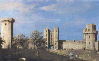 Canaletto The Courtyard of the Castle of Warwick (mk08) Spain oil painting art