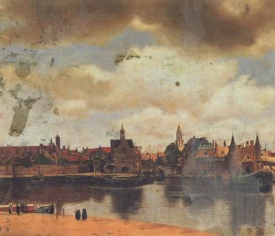 Canaletto Jan Vermeer van Delf Veduta di Delft (mk21) Spain oil painting art