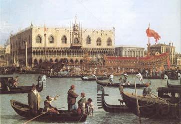 Canaletto The Bacino di S Marco on Ascension Day (mk25) Spain oil painting art
