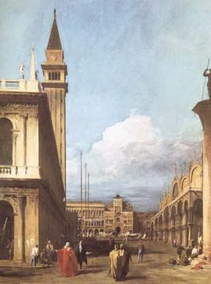 Canaletto The Piazzetta towards the Torre dell'Orologio (mk25) Spain oil painting art