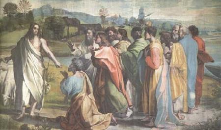 Raphael The Charge to St Peter (mk25) Norge oil painting art