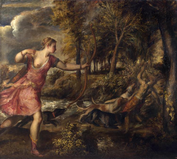 Titian The Death of Actaeon (mk25) Germany oil painting art