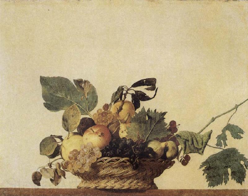 Caravaggio Basket of Fruit Spain oil painting art