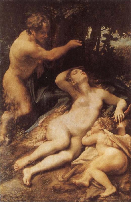 Correggio Zeus and Antiope France oil painting art