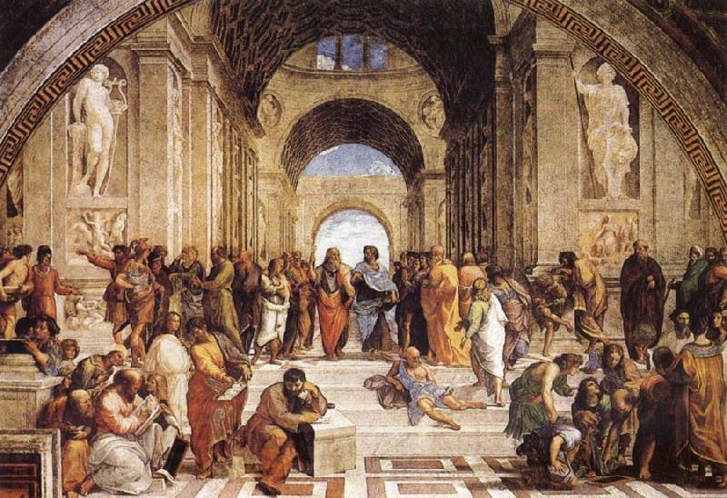 Raphael The School of Athens Spain oil painting art